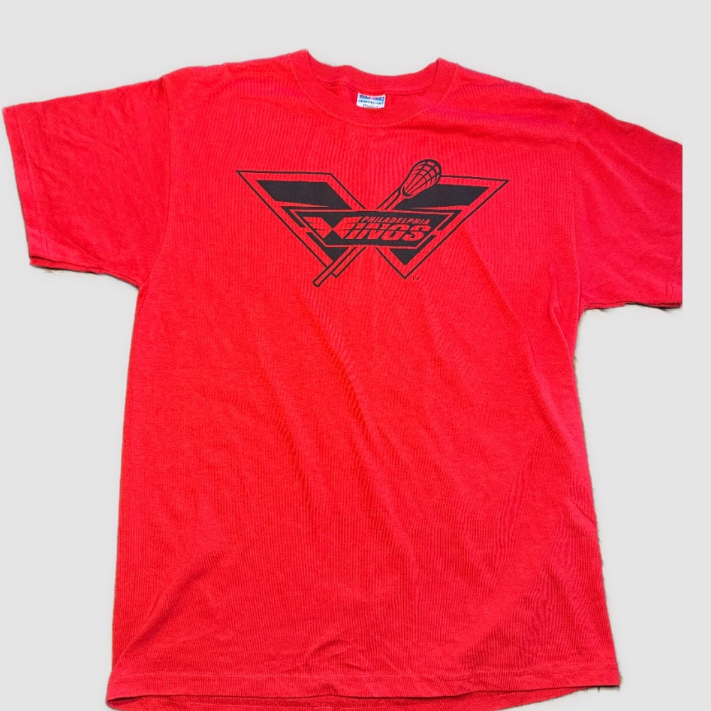 Philadelphia Wings Lacrosse #93 Pierre T-Shirt Shirtzey Men's L